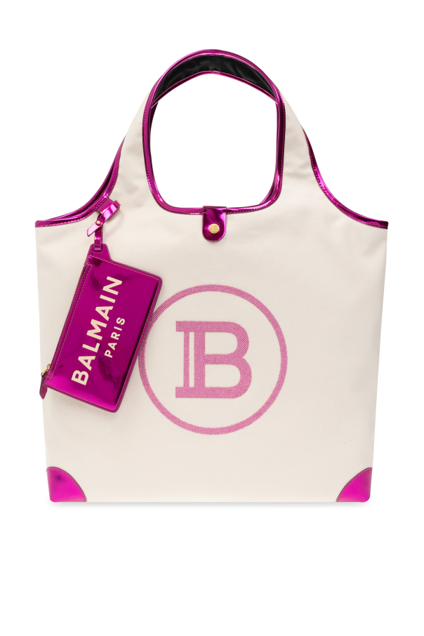 White ‘Grocery’ shopper bag Balmain Vitkac GB